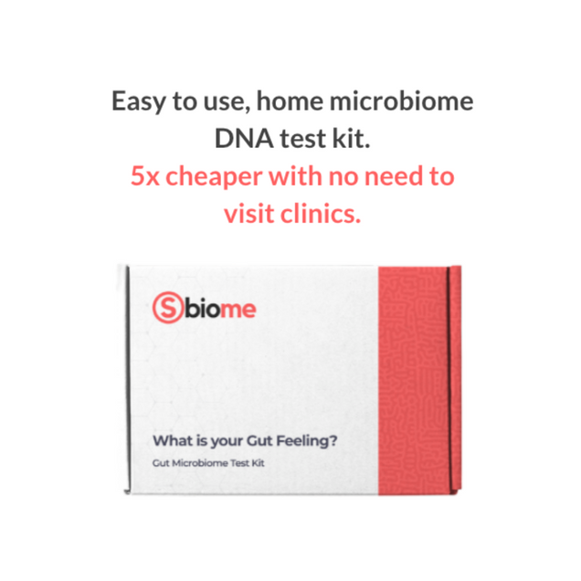 easy to use gut microbiome DNA test kit
